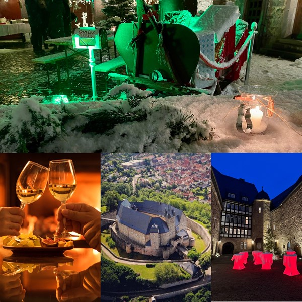 Weihnachten Schloss Spangenberg